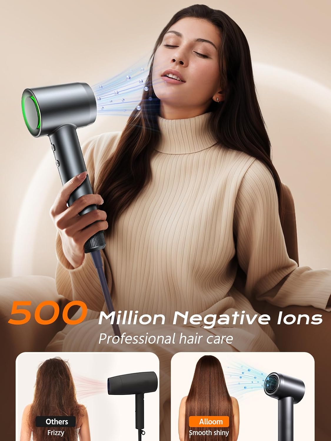 Professional High-Speed Ionic Hair Dryer