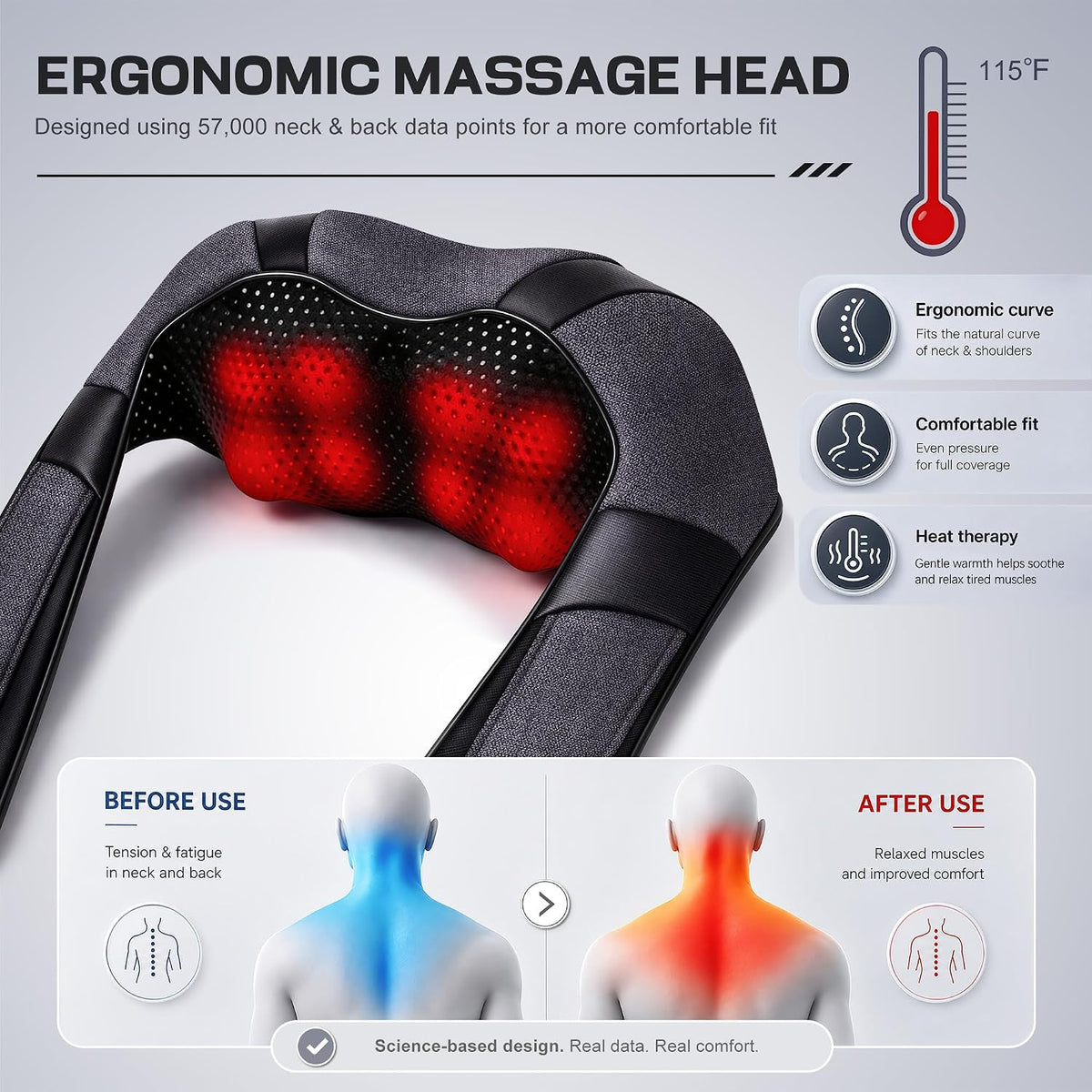Mirakel Heated Deep Tissue Massager